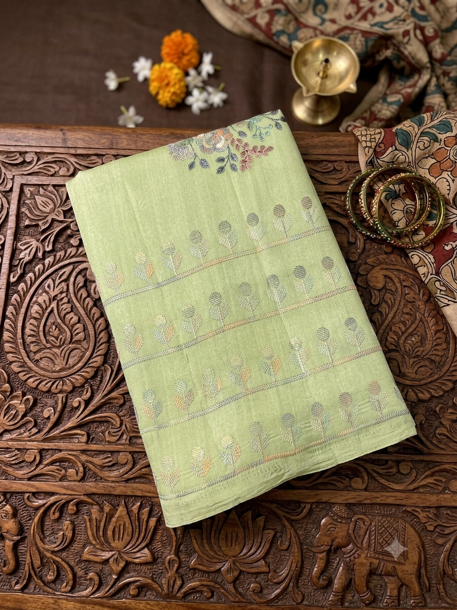 Premium Butter Silk Saree - 901792