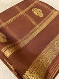 Pure Mix Crepe Mysore Silk Saree
