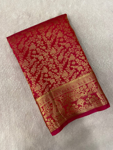 Bridal Semi Tissue Silk Saree