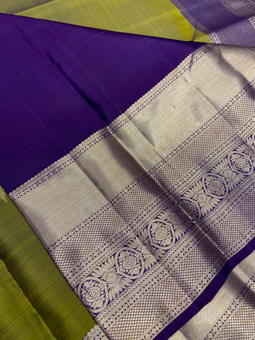 Pure zari handloom Kanjeevaram silk mark certified saree