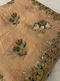 Premium Crush Organza Saree - 902658