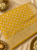 Premium Banarasi Crepe Satin Silk Saree