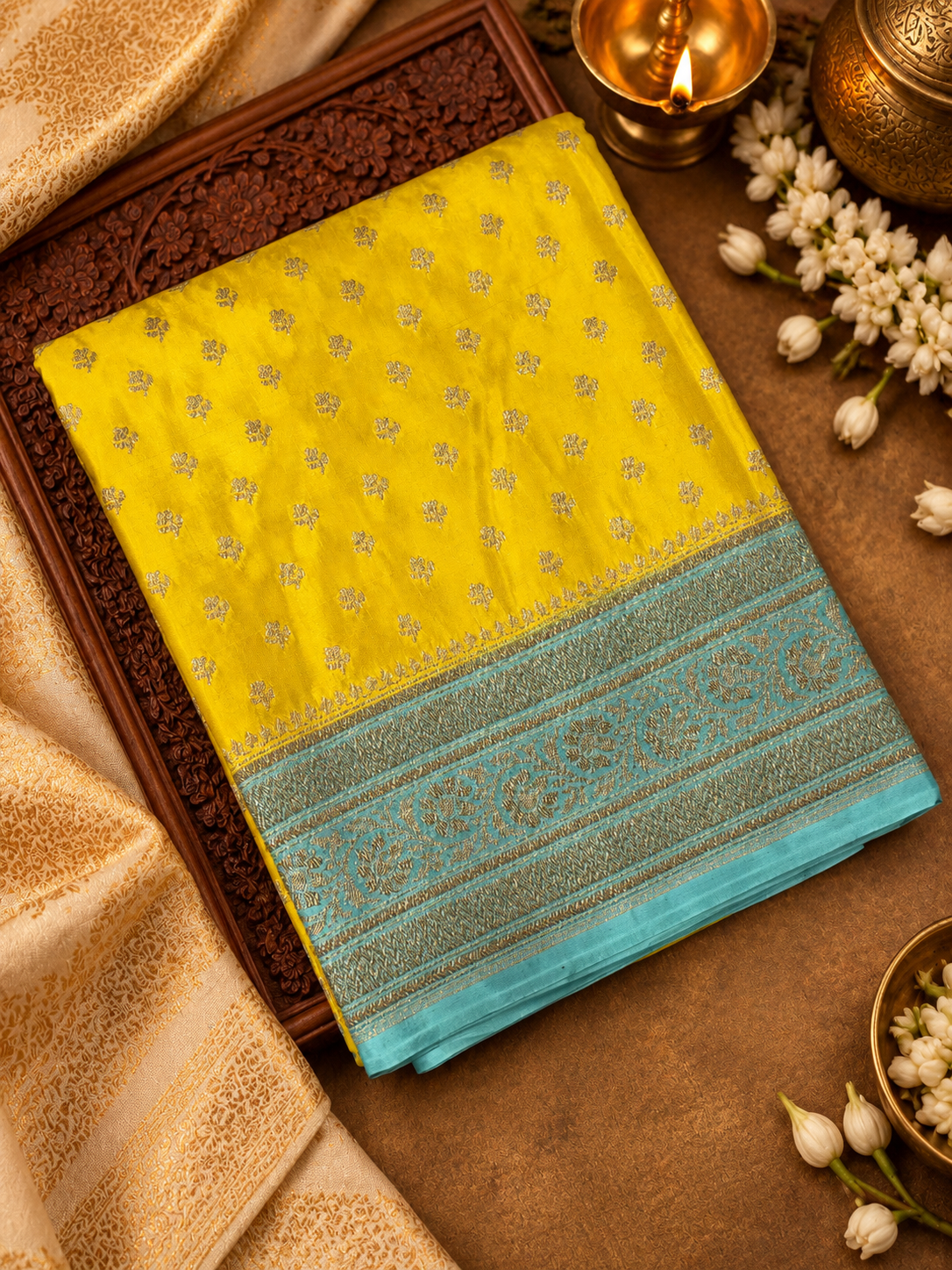 Premium Crepe Silk Saree - 902521