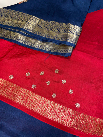 Pure Chinnon Saree