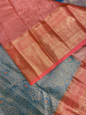 Bridal Tissue Semi Silk Saree
