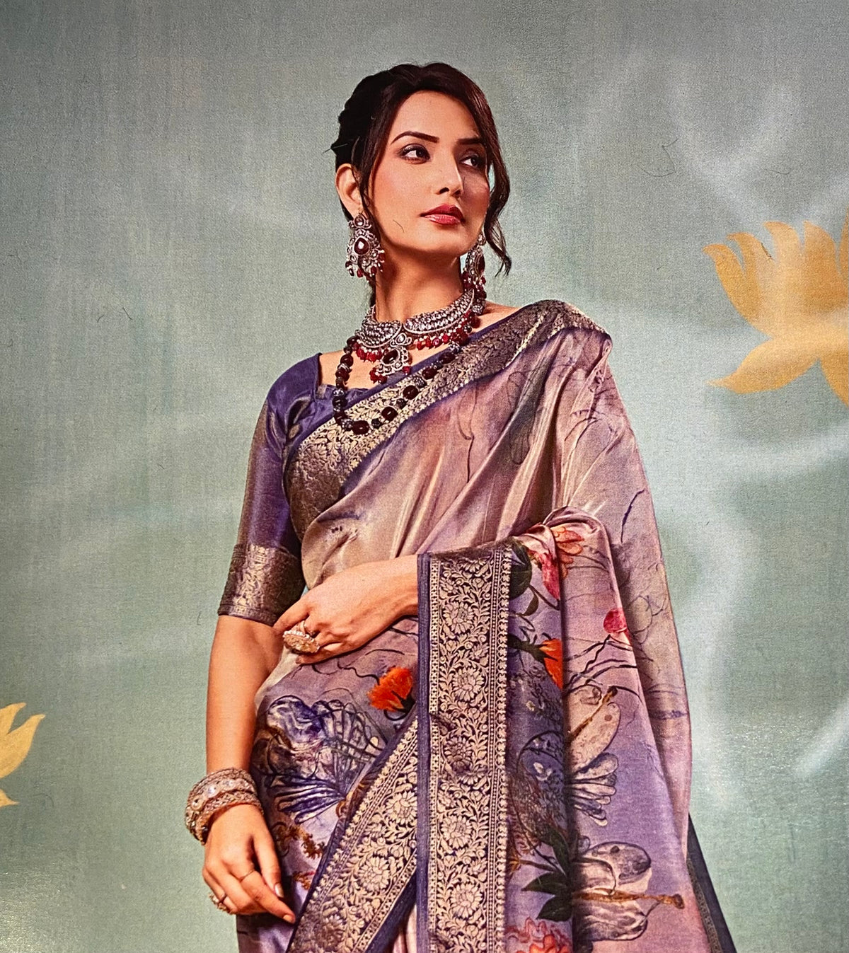 Premium Viscose Silk Saree