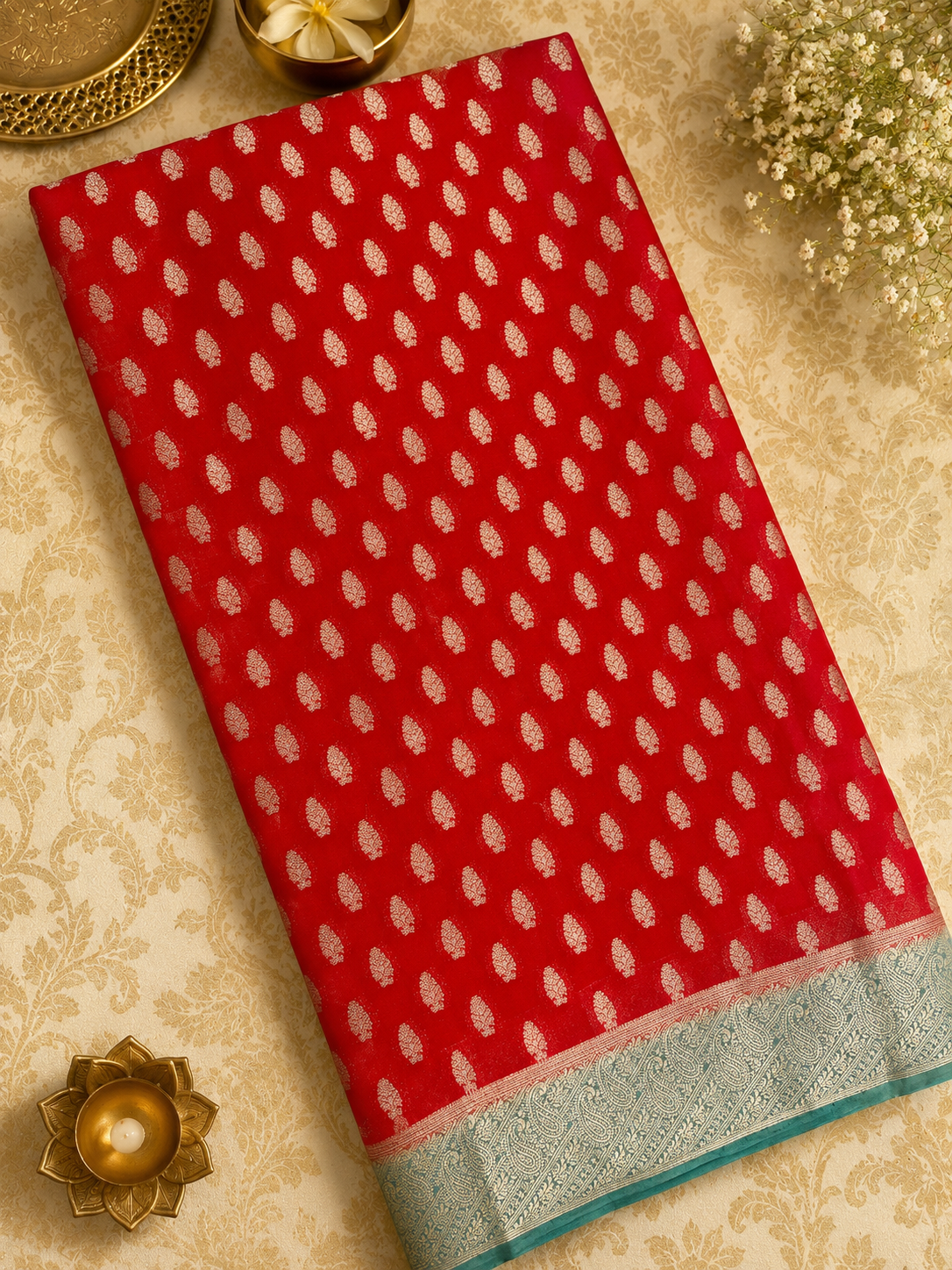 Premium Khaddi Georgette Saree