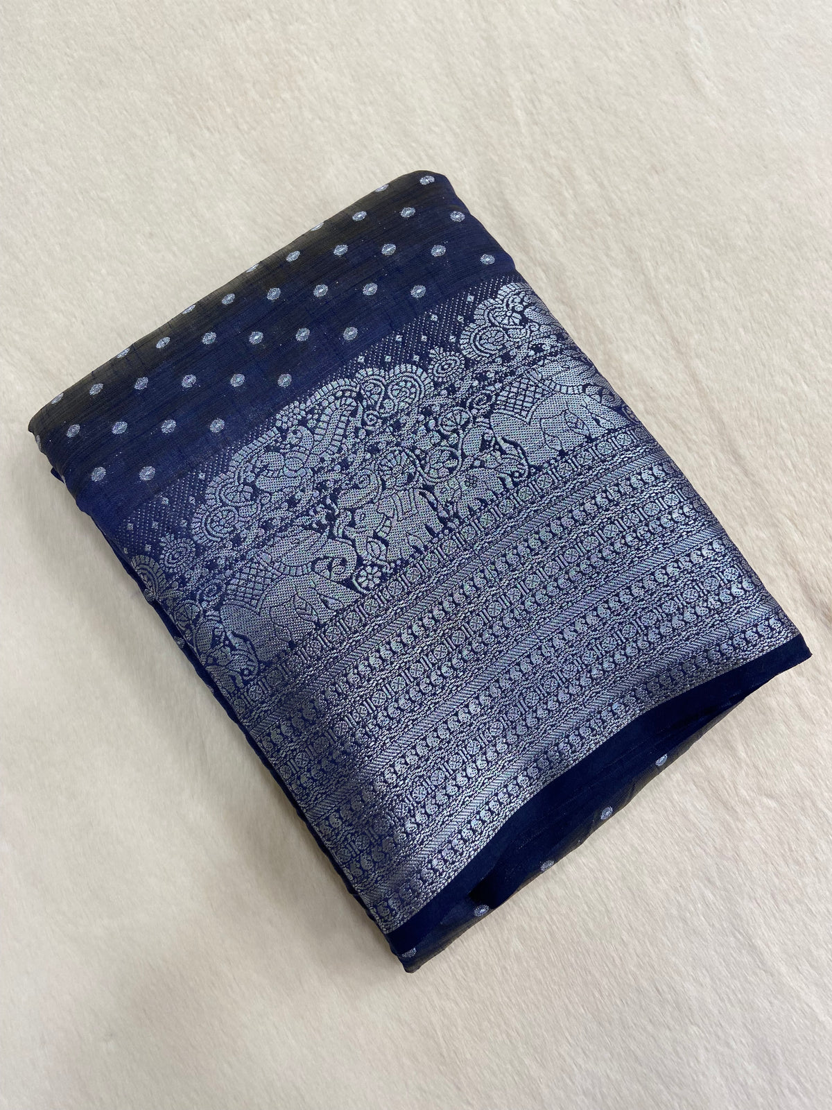 Butter Crepe Silk Saree🌌
