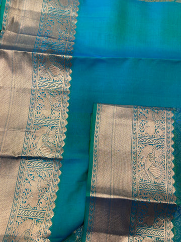 Pure Handloom Kanjeevaram Silk Mark Certified Saree