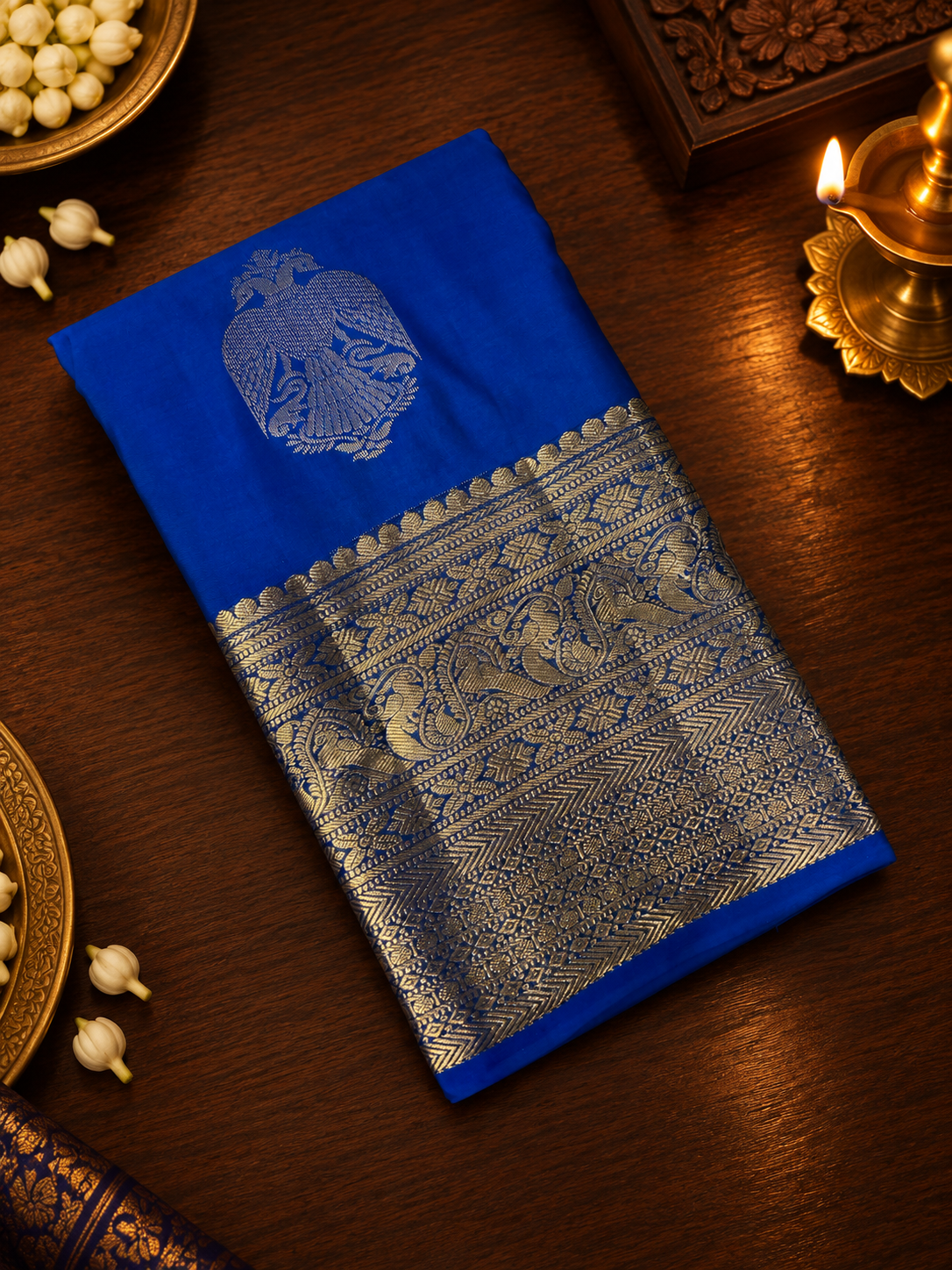 Premium Semi Kanchipuram Silk Saree