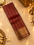 Pure Kanjeevaram Silk Saree- Silk mark certified- PS2381