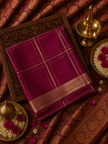 Pure Mix Mysore Crepe Silk Saree
