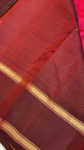 Pure mix Kanjeevaram soft silk saree