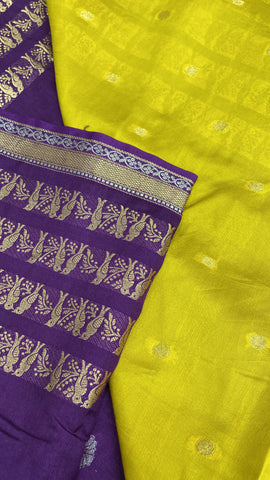 Premium Viscose Silk Saree💜