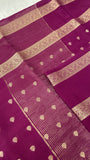 Pure Mix Crepe Mysore Silk Saree - 902030