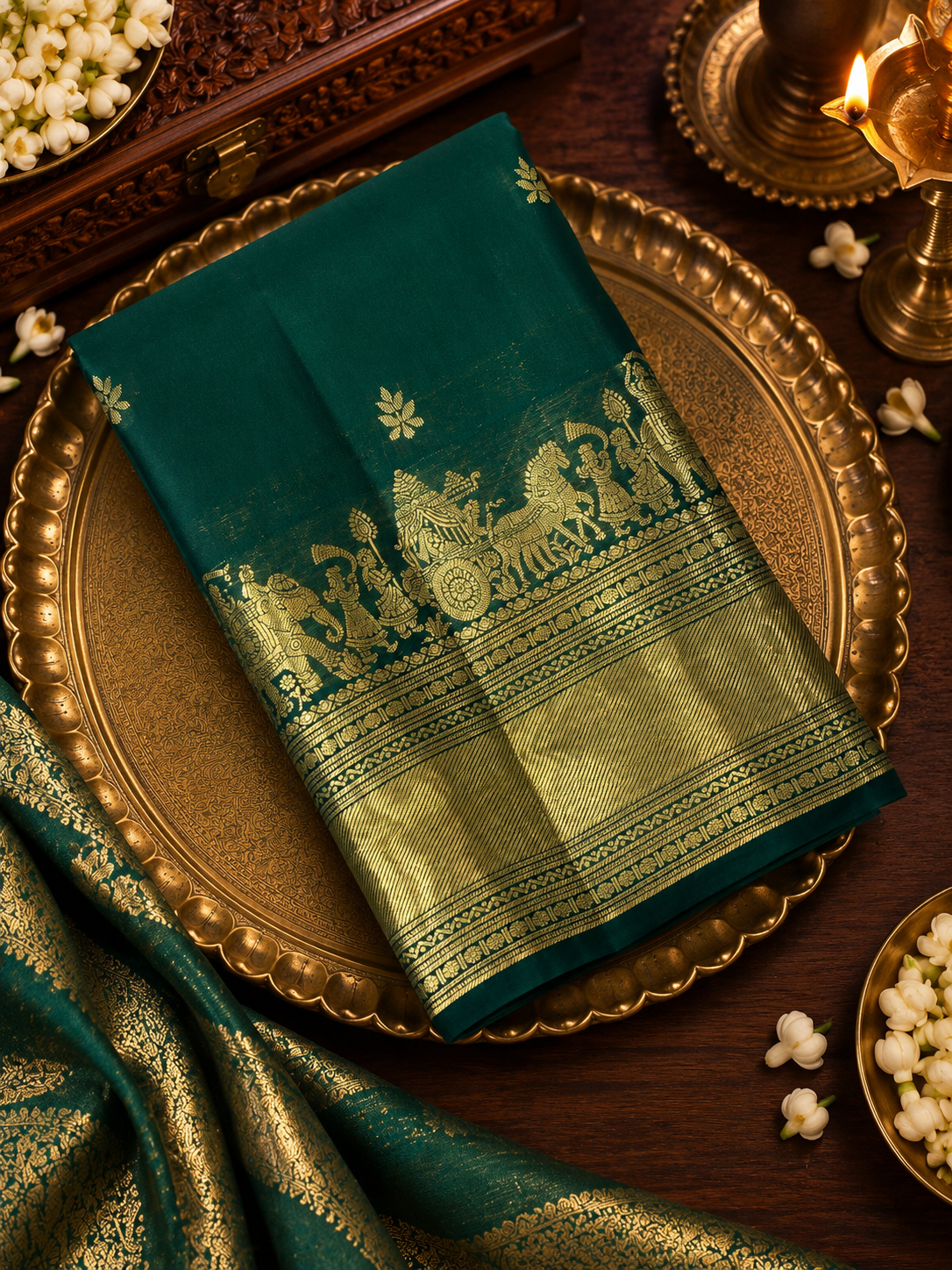 Pure Kanjeevaram Silk Saree-PS2318
