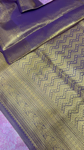 Pure Kanjeevaram Silk Mark Certified Saree