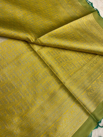 Semi Kanchipuram silk saree