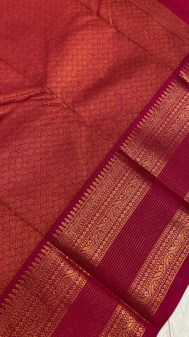 Mini kanchi Silk Saree
