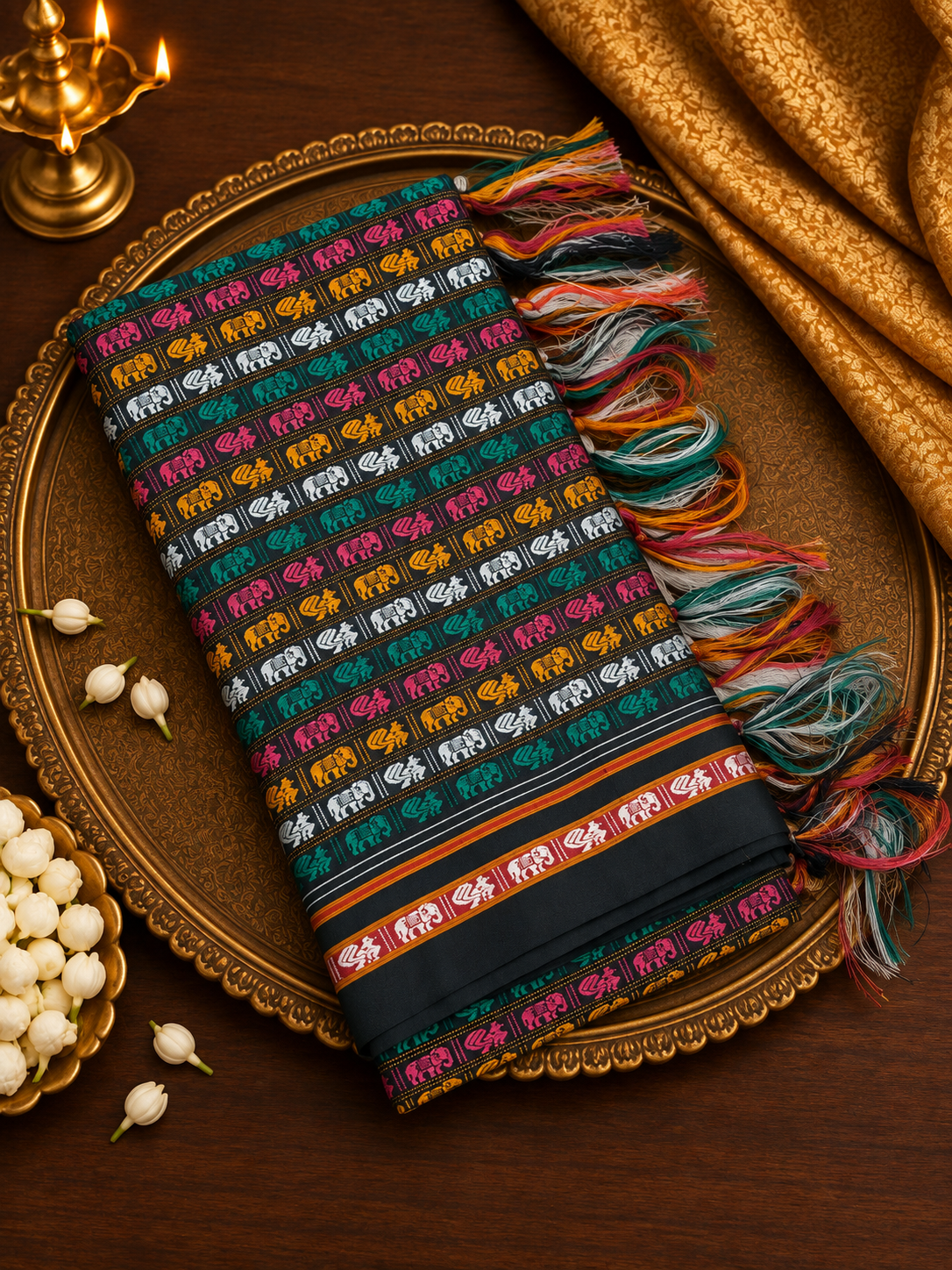 Premium Quality Ilkal Cotton Saree - 902247