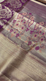 Bridal Semi Tissue Silk Saree