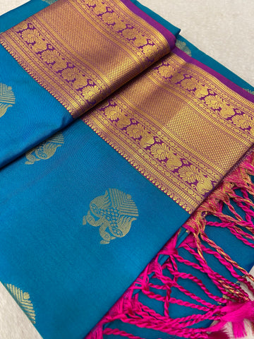Premium Mini Kanchi Soft Silk Saree