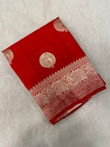 Premium Soft Georgette Saree