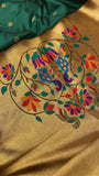 Premium Quality Semi Paithani Silk Saree - 902474