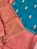 Pure  Mix Mysore Crepe Silk Saree