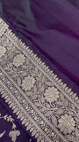 Premium Banarasi Crepe Satin Silk Saree -902861