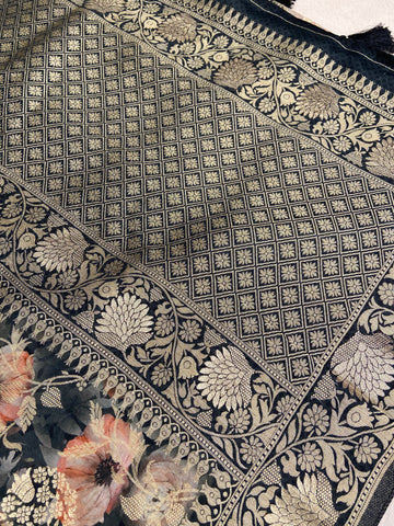 Fancy Crepe Silk Saree