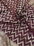 Premium Banarasi Crepe Satin Silk Saree