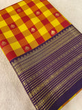 Premium Mini Kanchi Silk Saree - 902821