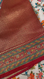Premium Pashmina Silk Saree - 902379