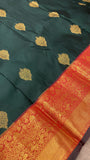 Half Mix Kanjeevaram Silk Saree