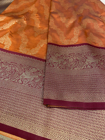 Premium Semi Kanchipuram Silk Saree