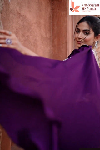 Pure Chinnon saree