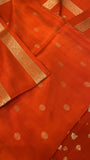 Pure Mix Crepe Mysore Silk Saree - 902030