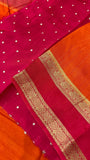 Premium Viscose Crepe Saree - 902974✨