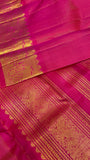 Pure 1G zari handloom Kanjeevaram Silk Saree- Silk mark certified- PS2407