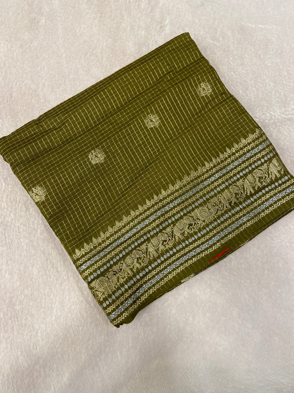 Premium Semi Kolkata Crepe Silk Saree