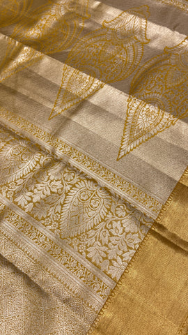 Bridal Semi Tissue Silk Saree