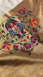 Premium Quality Semi Paithani Silk Saree - 902474