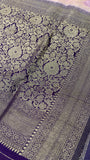 Semi Crush Georgette Saree (Light)