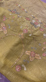 Premium Crush Organza Saree 💜- 902344