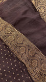 Premium Georgette Saree with Coco Zari Work