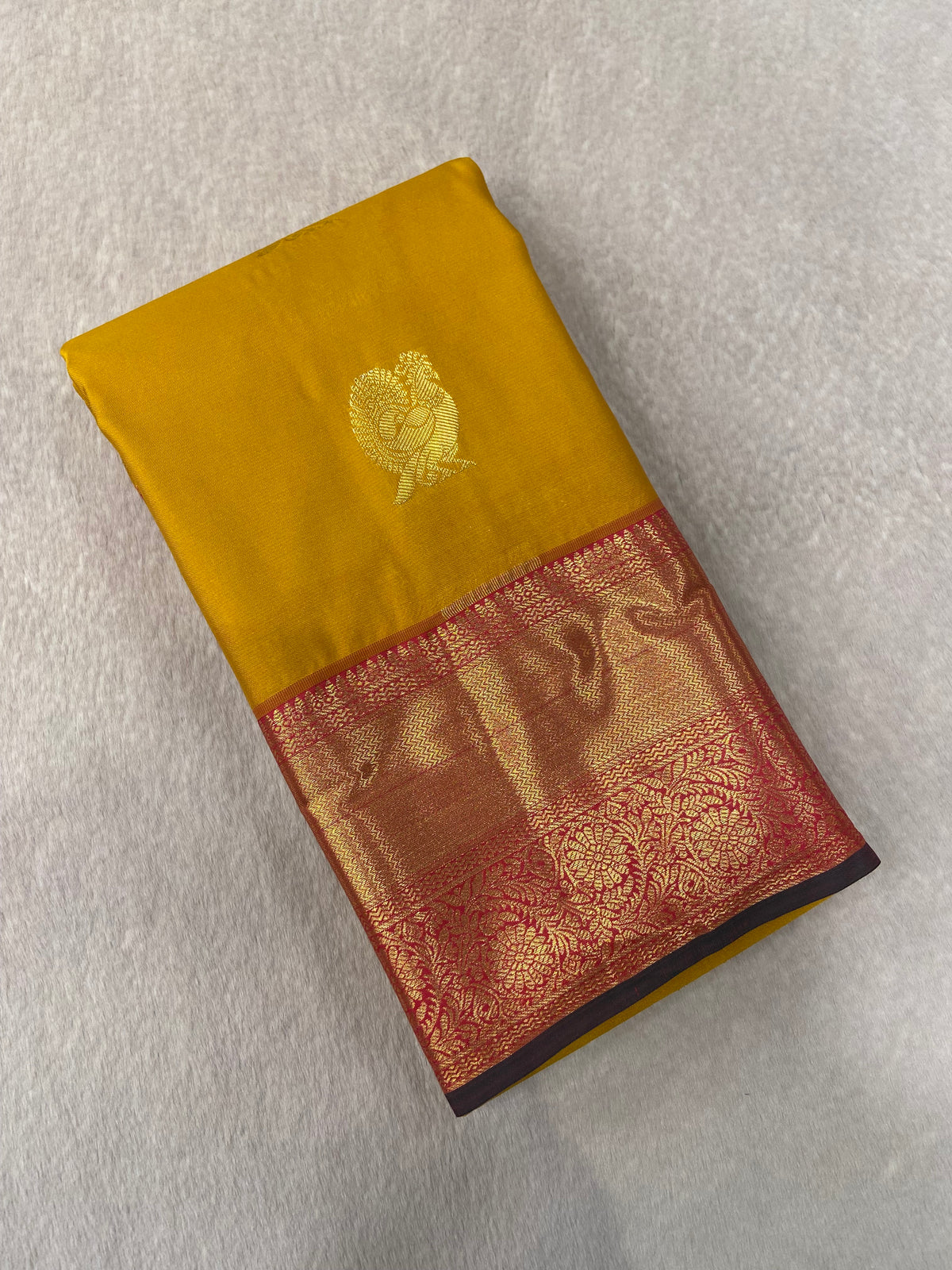 Half Mix Kanjeevaram Silk Saree