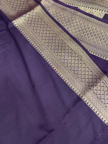 Pure Mix Crepe Mysore Silke Saree ✨