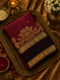 Pure Kanjeevaram Silk Saree- Silk mark certified