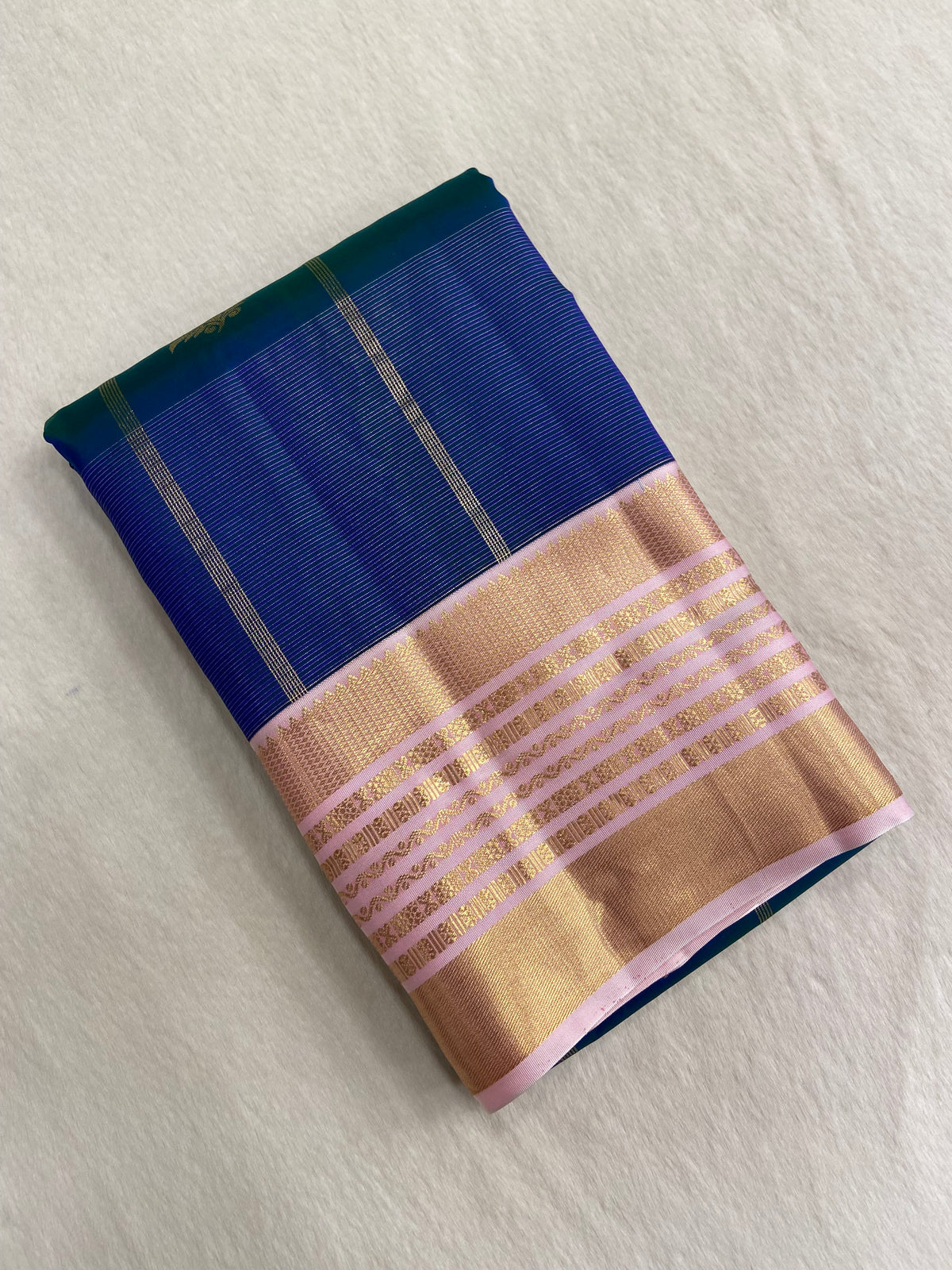 Pure Kanjeevaram silk mark certified saree